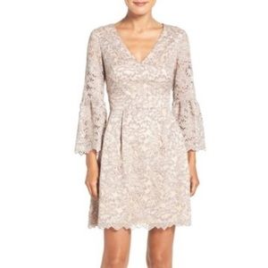 Lace Fit & Flare Dress by Eliza J